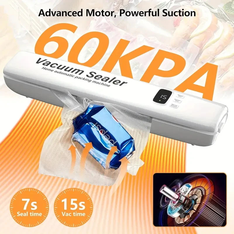 3-in-1 Automatic Vacuum Sealer Machine