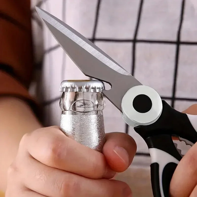 Multifunctional Scissors, Steel Strong Food Scissors