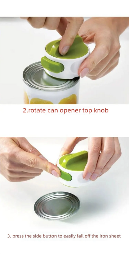 Manual Stainless Steel Compact Can Opener
