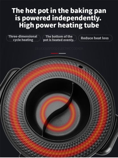 Electric BBQ Grill Hot Pot