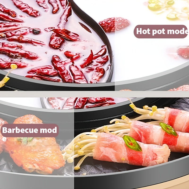 Electric BBQ Grill Hot Pot