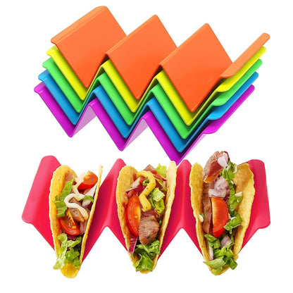 1pc/6pcs Colorful Taco Holder Stands